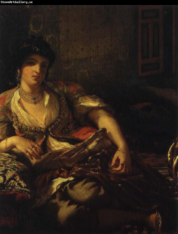 Eugene Delacroix algeriska kvinnor